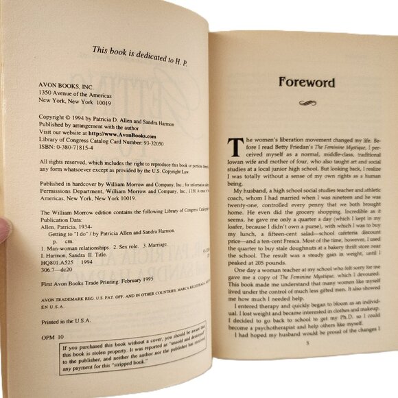 Getting To "I Do"  The Secrest to Doing Relationships Right by Allen & Harmon - Picture 2 of 7